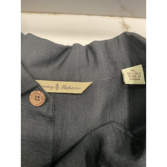 Tommy Bahama 100% Silk Retro Bowling Button-Up Shirt Size XL - Picture 4 of 7